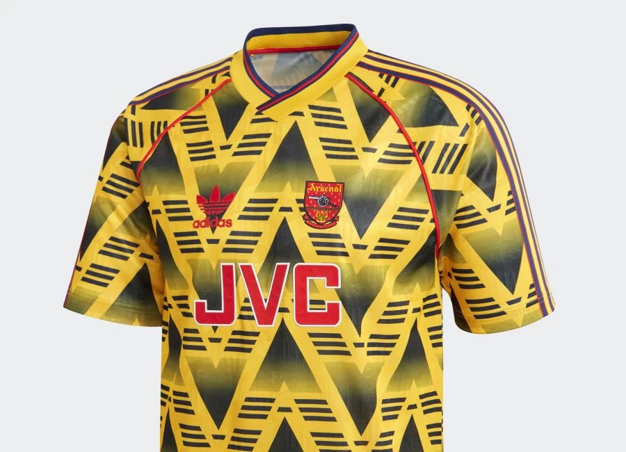 Adidas Arsenal 91-93 Away Retro Jersey #bruisedbanana #arsenal #arsenalfc