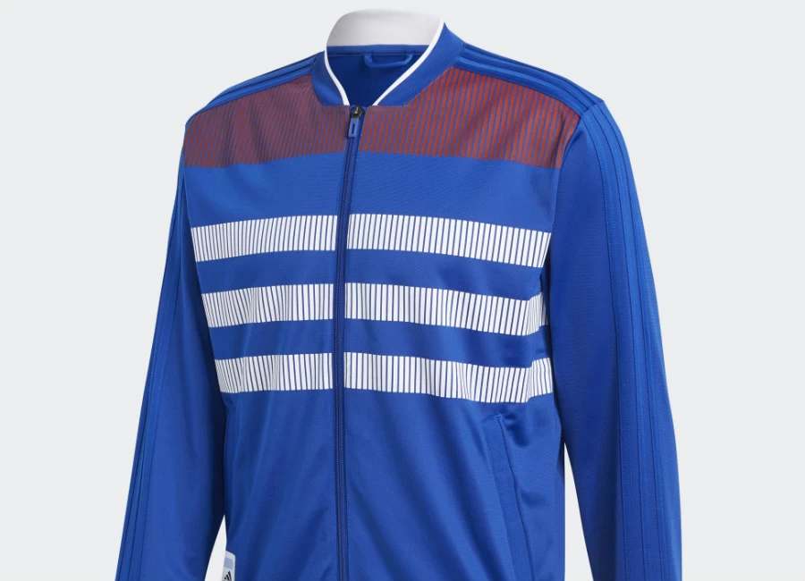 Adidas France Track Jacket - Collegiate Royal / White