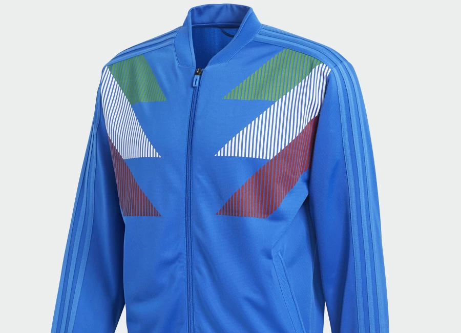 Adidas Italy Track Jacket - Blue