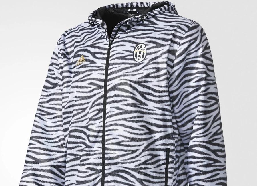 Adidas Juventus Seasonal Special Windbreaker - White / Black