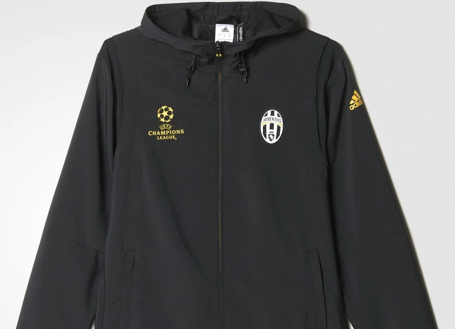 Adidas Juventus UCL Presentation Jacket - Black