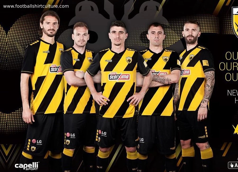 AEK Athens 2019-20 Capelli Sport Home Kit