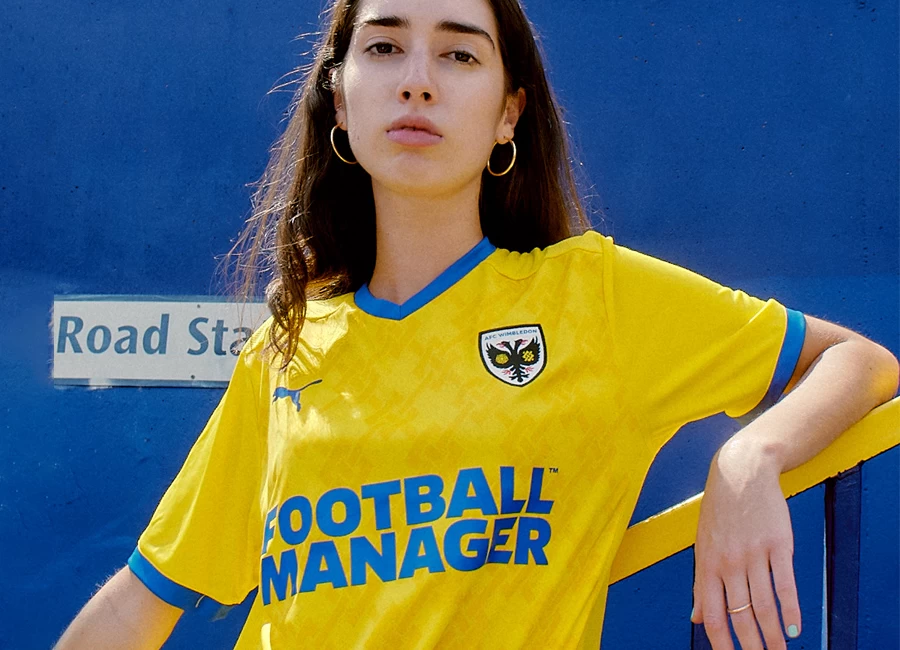 AFC Wimbledon 2020-21 Puma Away Kit #AFCWimbledon #AFCW #BackToPloughLane #pumafootball