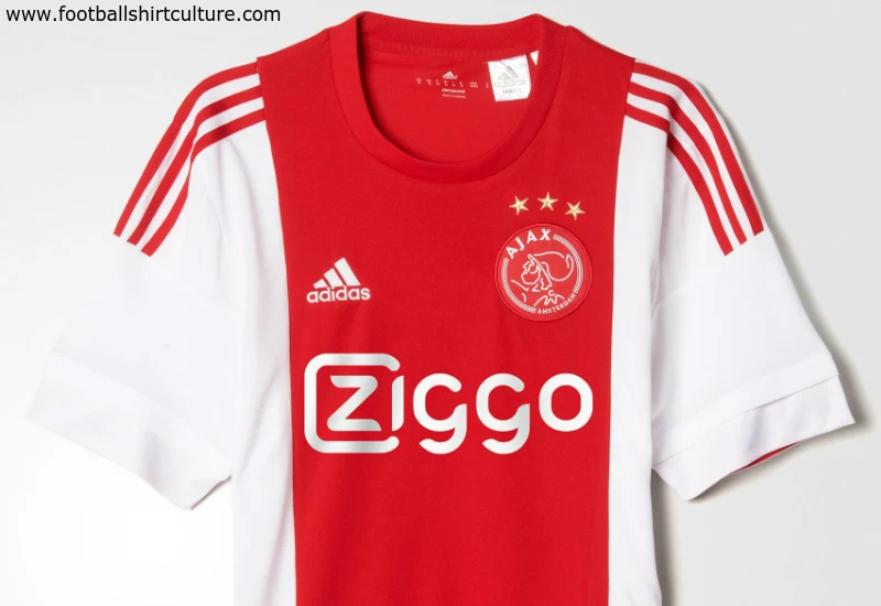 Ajax 15/16 Adidas Home Football Shirt