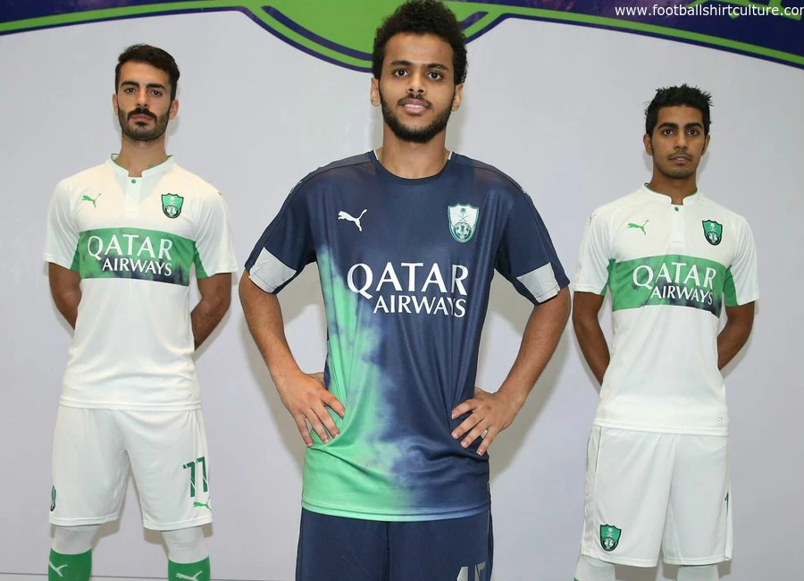 Al-Ahli Saudi 16/17 Puma Home and Away Kits