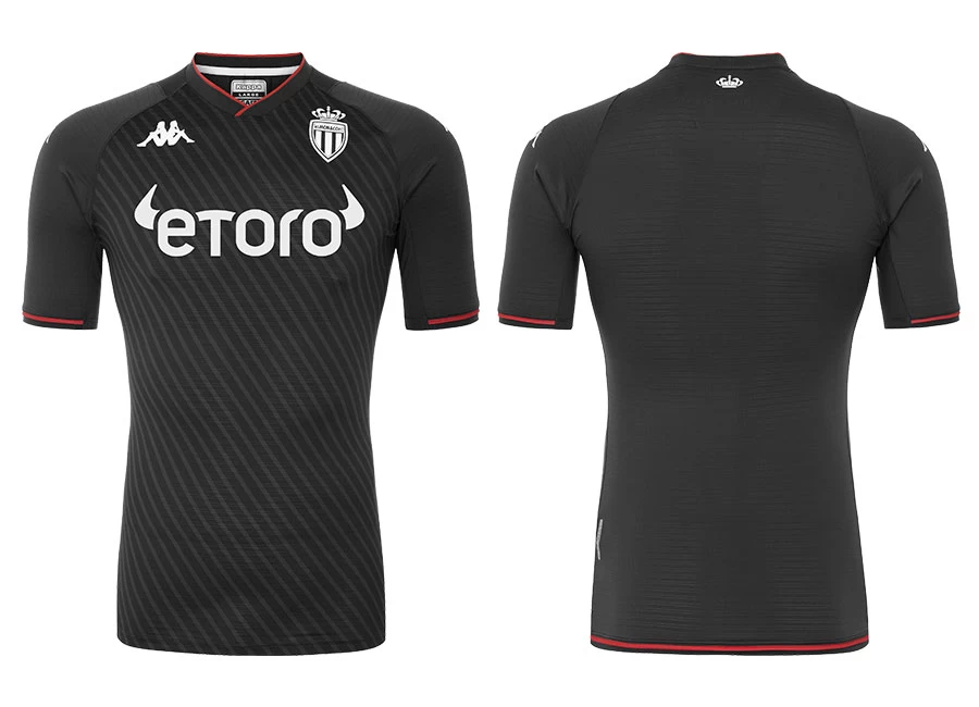 AS Monaco 2021-22 Kappa Away Shirt