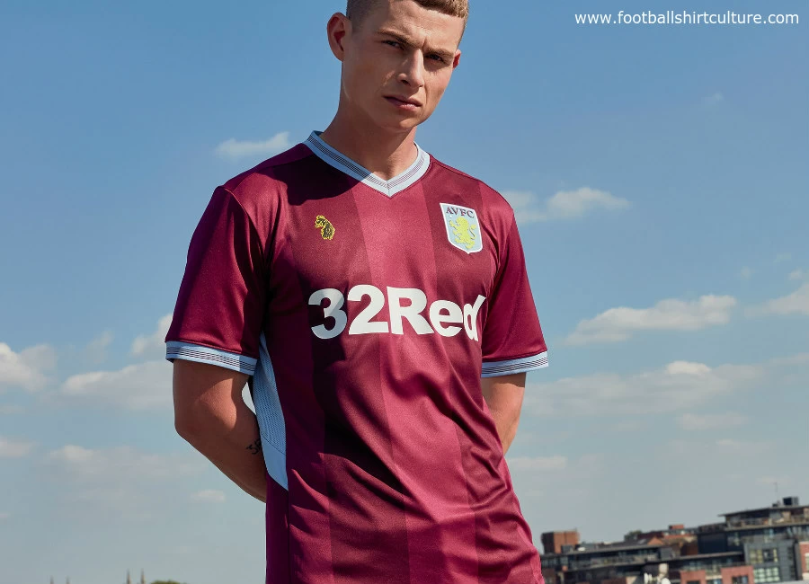 Aston Villa 2018-19 Luke 1977 Home Kit