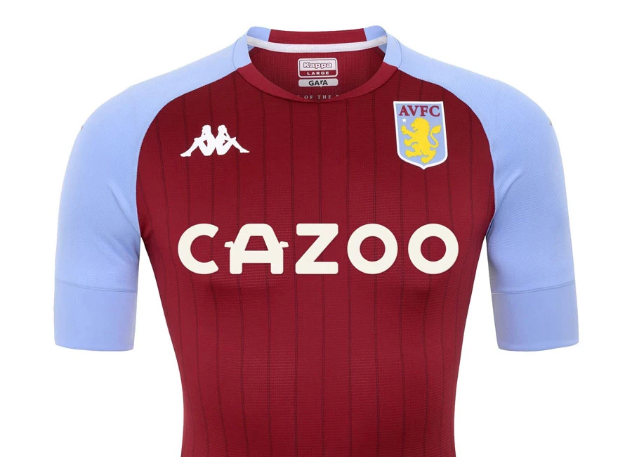 Aston Villa 2020-21 Kappa Home Kit #AstonVilla #avfc #AstonVillafc