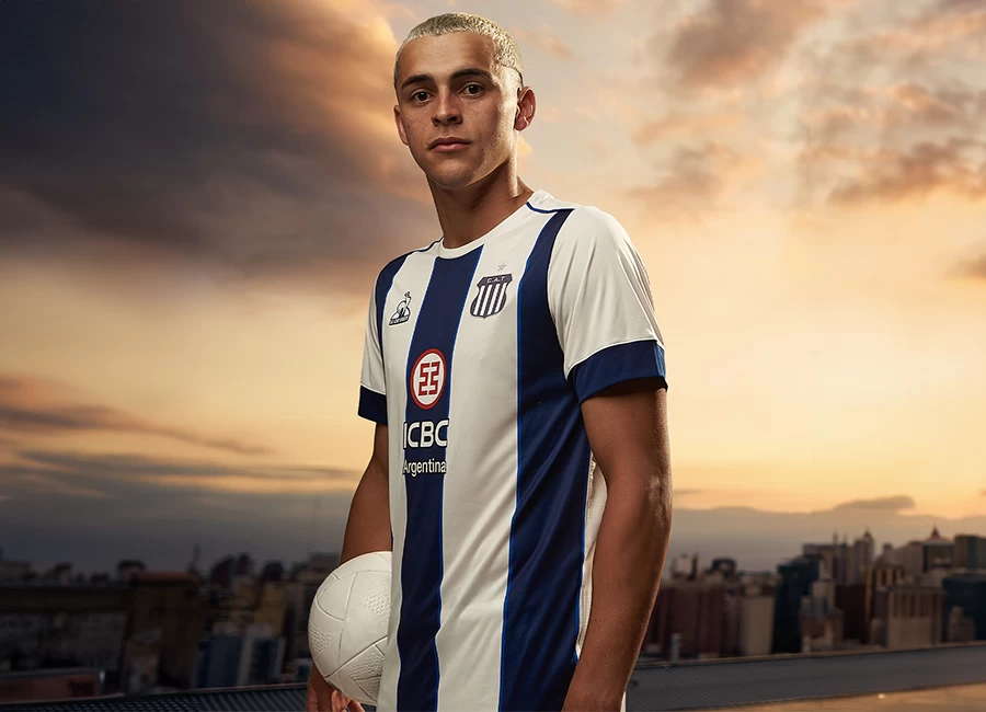 Atlético Talleres 2024 Le Coq Sportif Home Kit