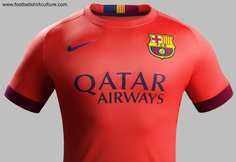 Barcelona 14/15 Nike Away football Shirt