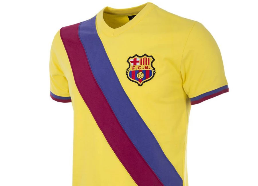 Barcelona 1978-79 Copa Away Retro Football Shirt