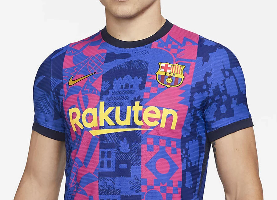 Barcelona 2021-22 Nike Third Kit #barca #fcbarcelona #barcelona #nikefootball