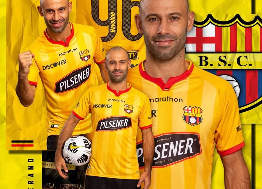 Barcelona SC 2021 Marathon Home Shirt #BarcelonaSC