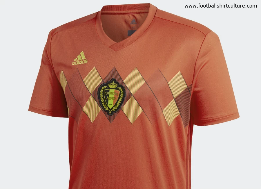 Belgium 2018 World Cup Adidas Home Kit