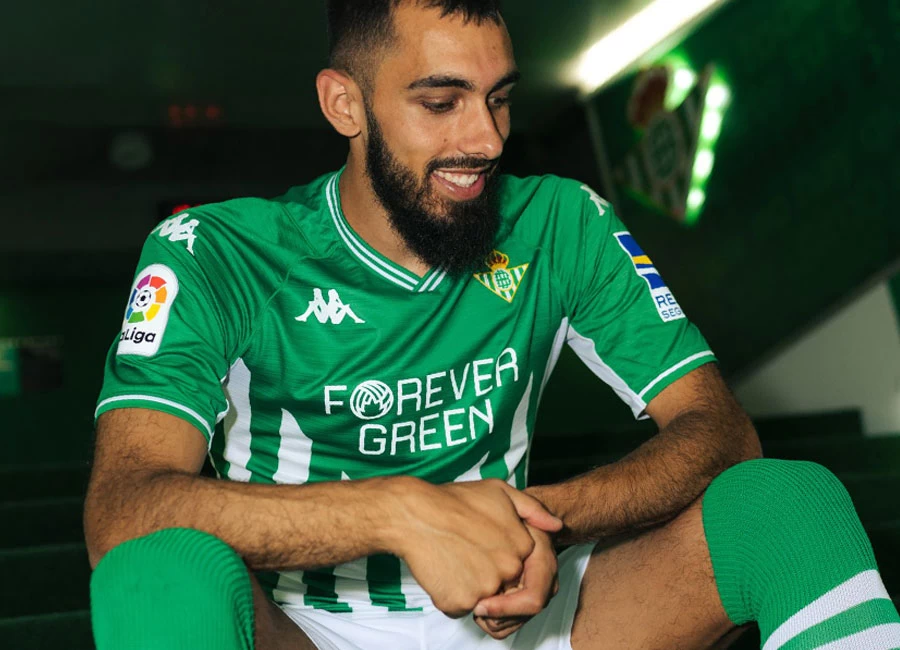 Betis 2021-22 Kappa Home Kit #GanasDeBetis #Betis #RealBetis #kappasport