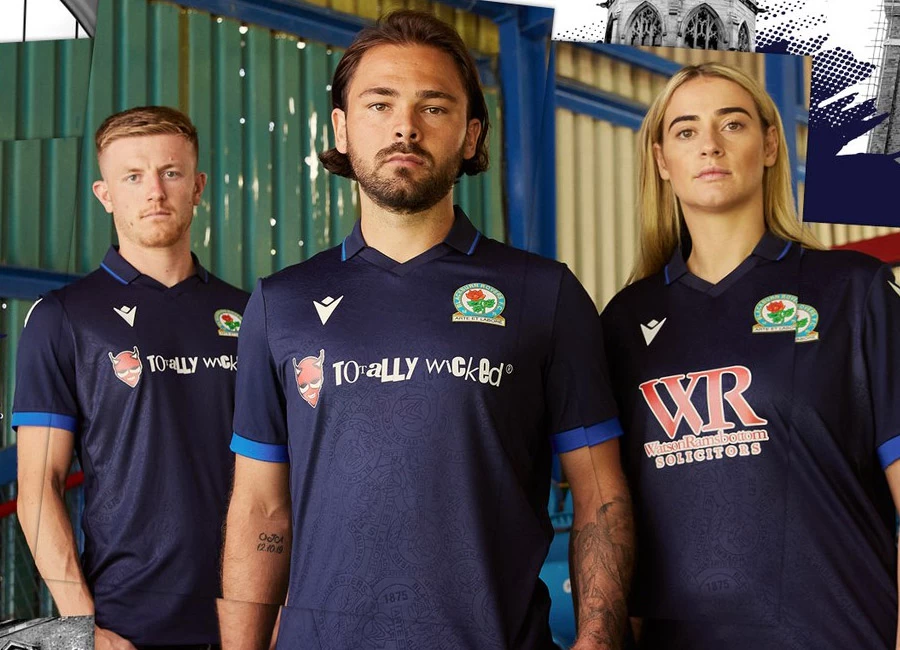 Blackburn Rovers 2022-23 Macron Away Kit