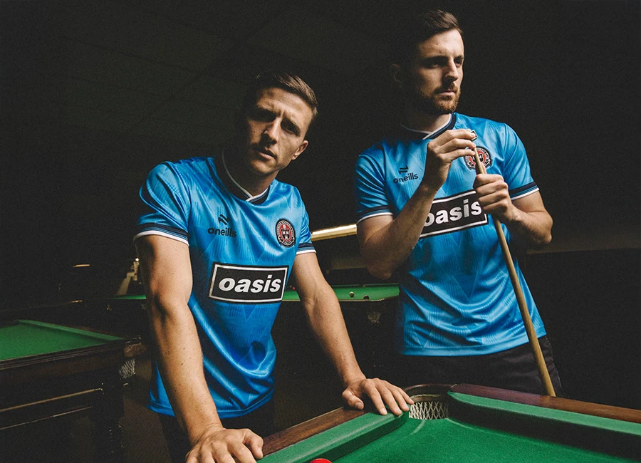 Bohemian X Oasis 2025 O’Neills FAI Cup Jersey