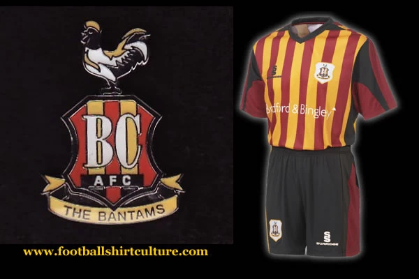 Bradford City 08/09 Home Surridge Football kit