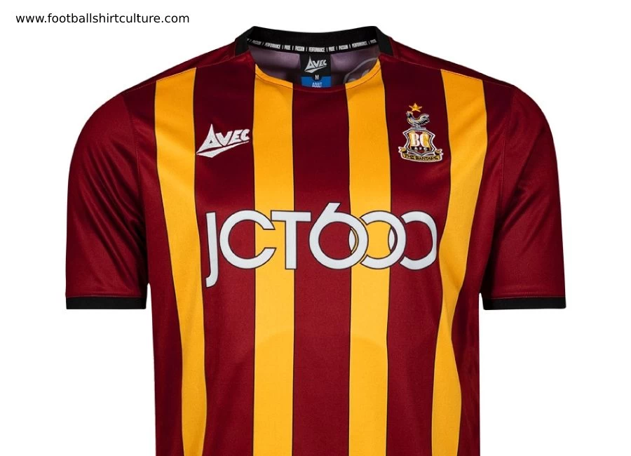 Bradford City 2019-20 Avec Home Kit