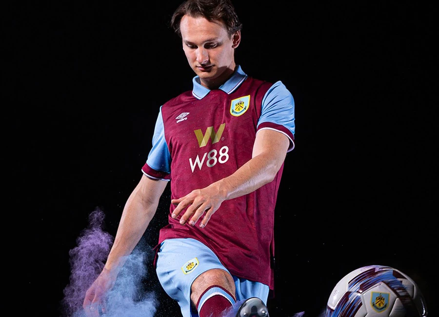 Burnley 2023-24 Umbro Home Kit