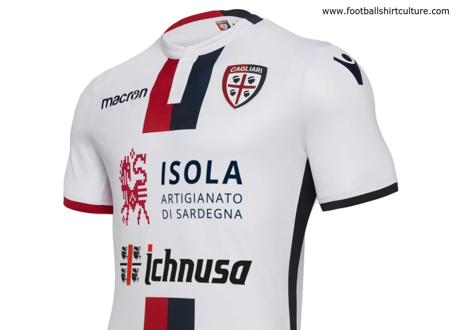 Cagliari 2018-19 Macron Away Kit