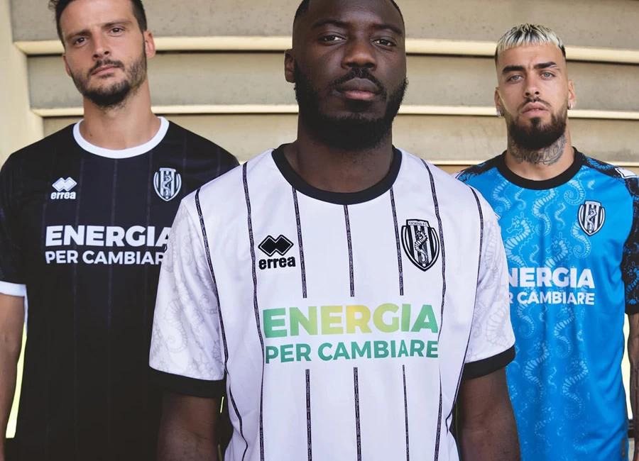 Cesena 2023-24 Erreà Home, Away and Third Kits