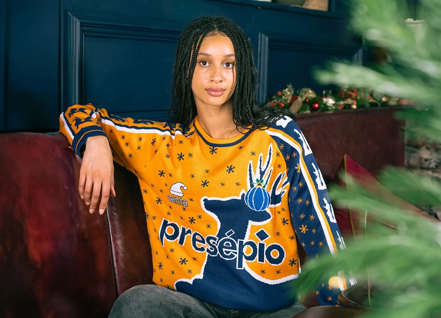 CFS Presepio Football Christmas Jumper