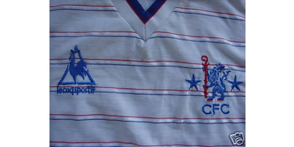 CHELSEA LE COQ SPORTIF AWAY SHIRT 84-86 MATCH WORN L/S