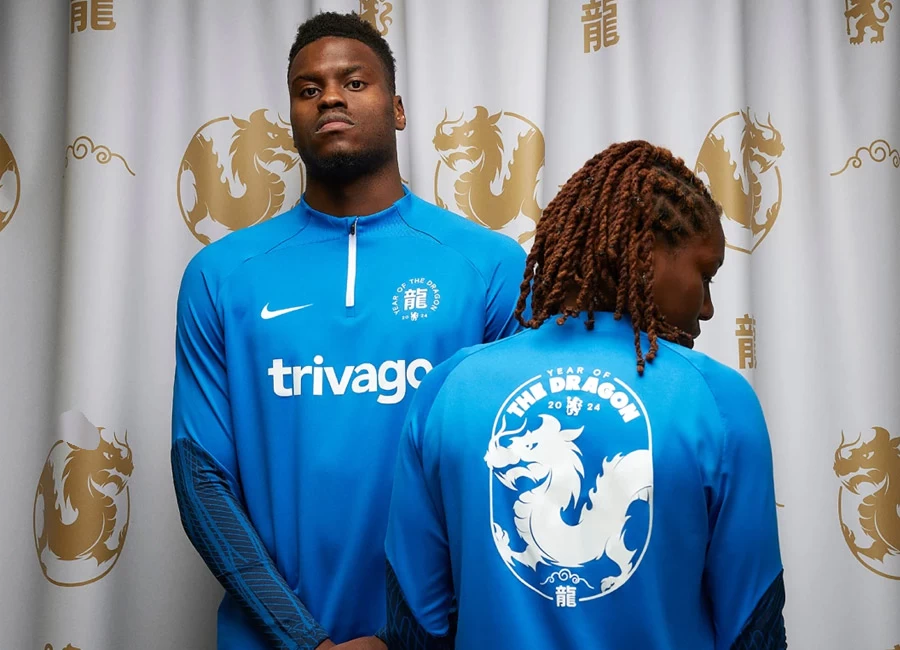 Chelsea 2024 Year of the Dragon Pre-match Tops