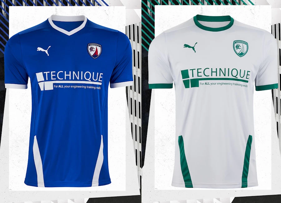 Chesterfield 2020-21 Puma Home & Away Kits #Chesterfieldfc #pumafootball