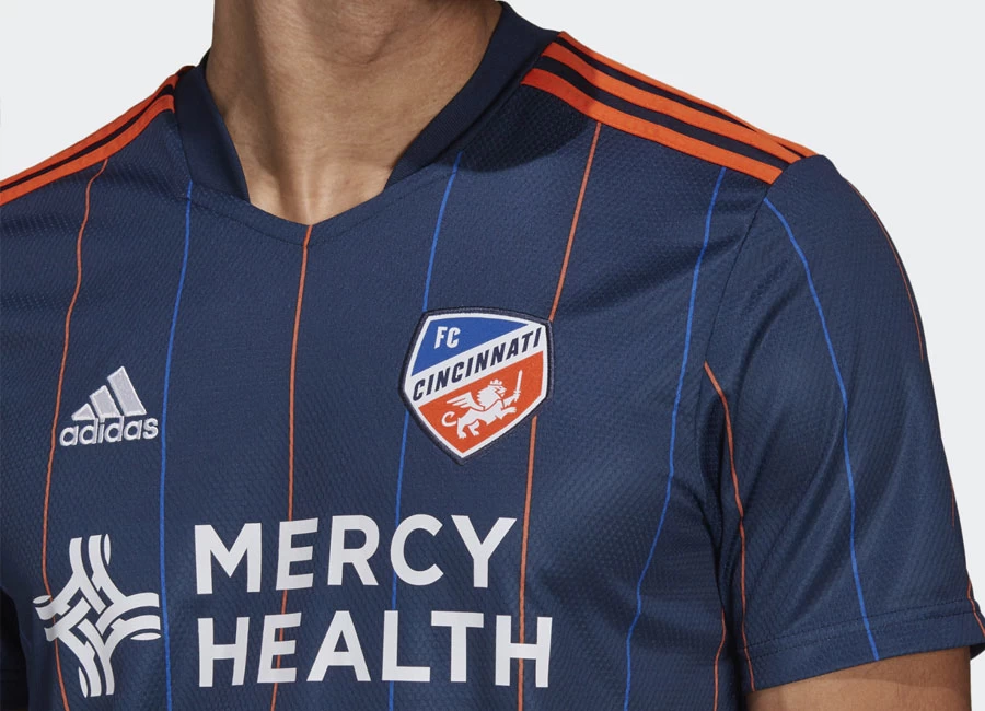 Cincinnati 2021 Adidas Home Shirt #FCCincy #FCCincinnati #adidassoccer #mls