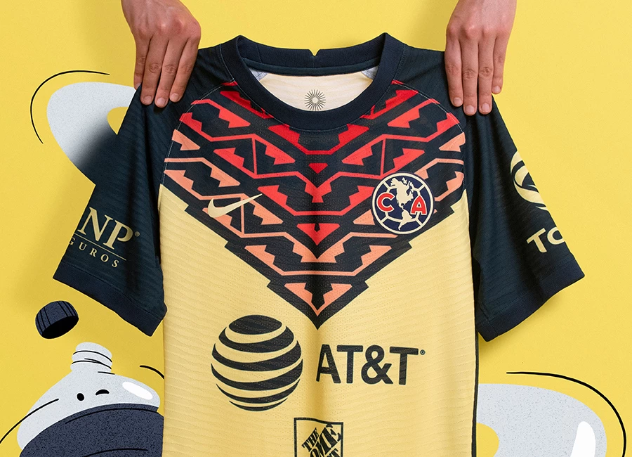 Club América 2021-22 Nike Home Kit #siempreáguilas #clubamerica #somosamérica #nikefootball