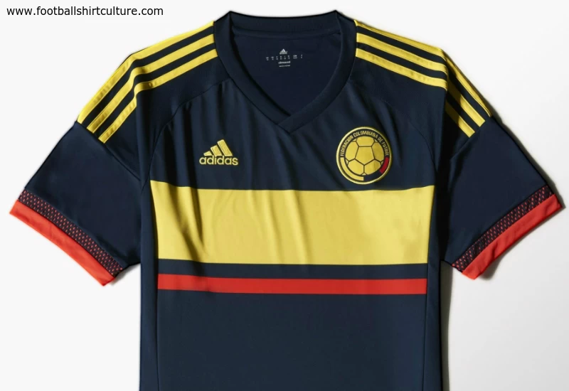 Colombia 2015 Adidas Away Football Shirt