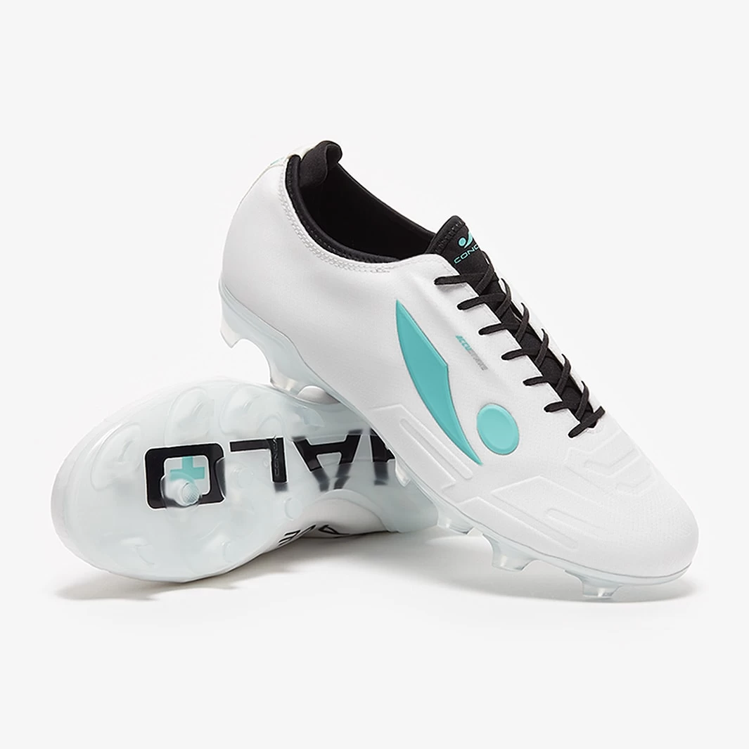 Concave Halo+ FG - White / Cyan / Black