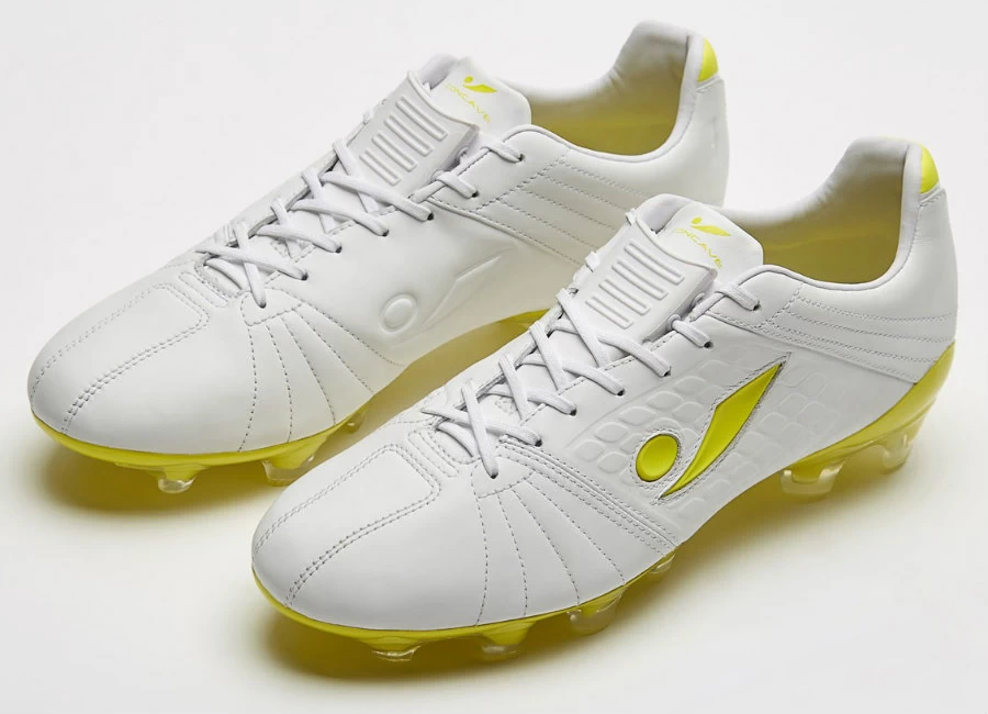 Concave Aura + Neon Surge FG - White / Neon Yellow