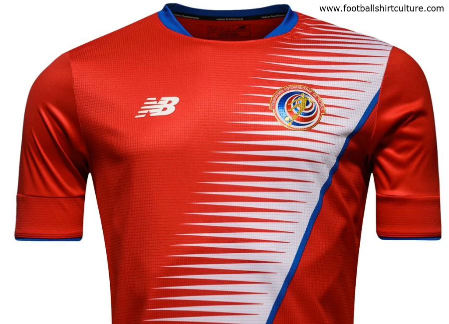 Costa Rica 16/17 New Balance Home Shirt