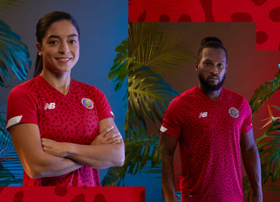 Costa Rica 2021 New Balance Home Kit #NBFootball #NaturalmenteTico #LaSele #VamosTicos