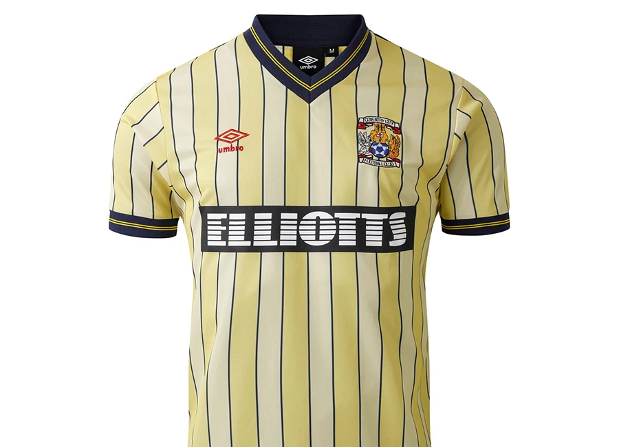 Coventry City 1985/86 Umbro Away Retro Shirt