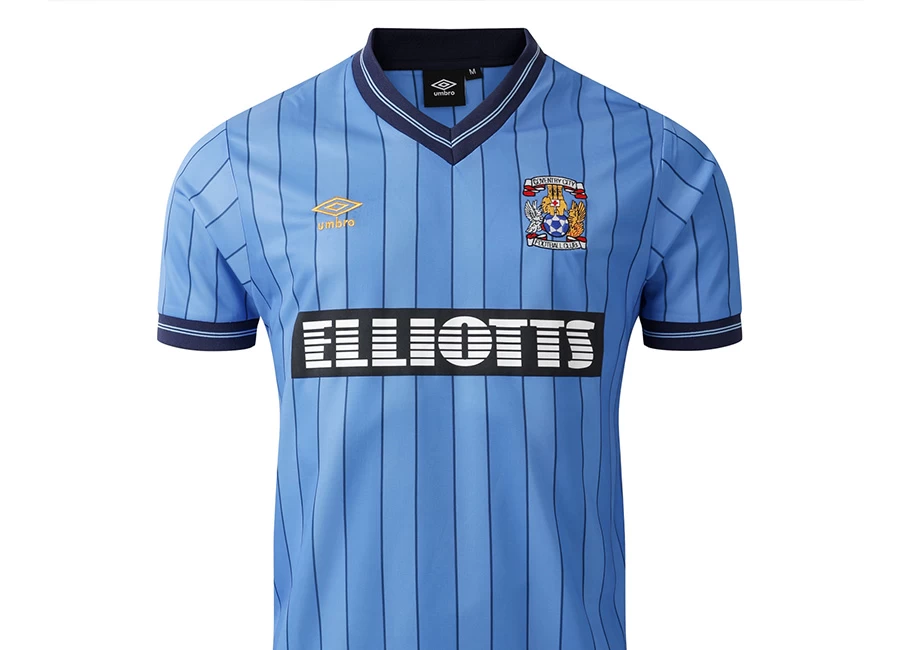 Coventry City 1985/86 Umbro Home Retro Shirt