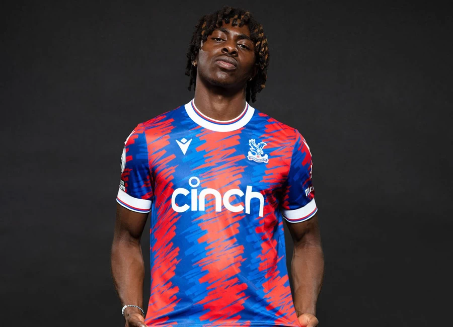 Crystal Palace 2022-23 Macron Home Kit