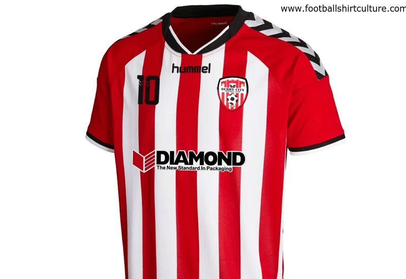 Derry City 2016 Hummel Home Football Shirt