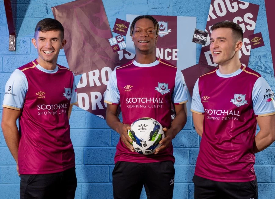 Drogheda United 2020 Umbro Home Kit #DroghedaUnited #BackToUmbro #umbro