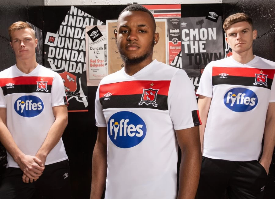 Dundalk FC 2020 Umbro Home Kit #DundalkFC #footballshirt #umbro