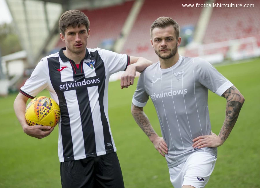 Dunfermline Athletic 2018-19 Joma Home & Away Kits