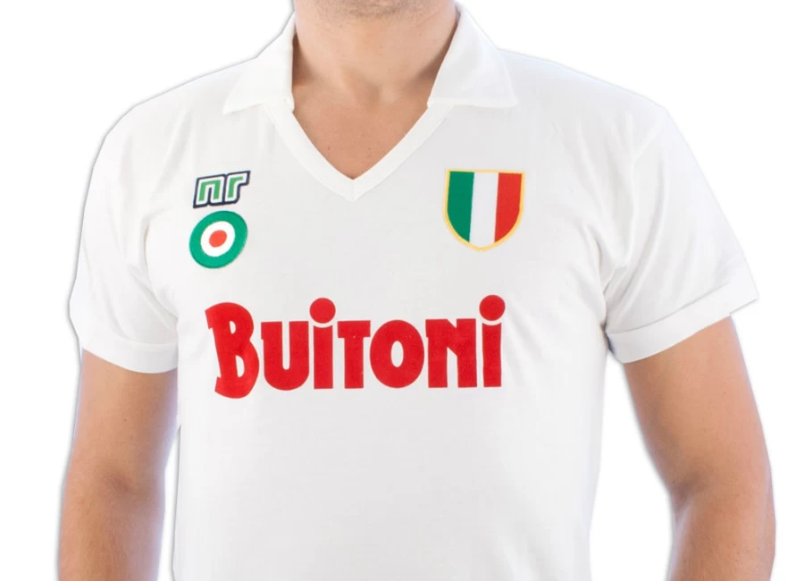 Ennerre Napoli 1986/87 Away Buitoni Retro Shirt