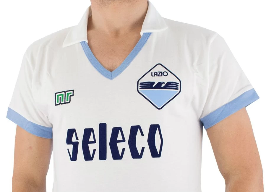 Ennerre SS Lazio 1984 Away Seleco Retro Shirt