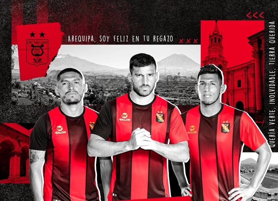 FBC Melgar 2022 Walon Home Kit #ElDominó #Walon