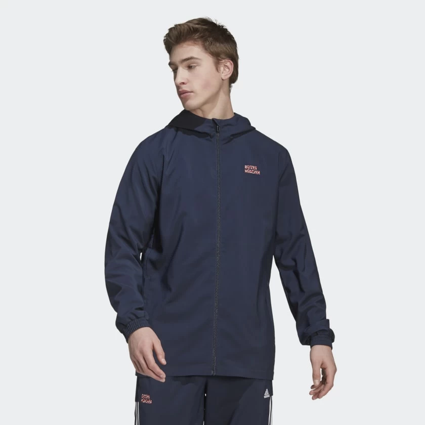 Bayern Munich 22/23 Windbreaker - Night Navy