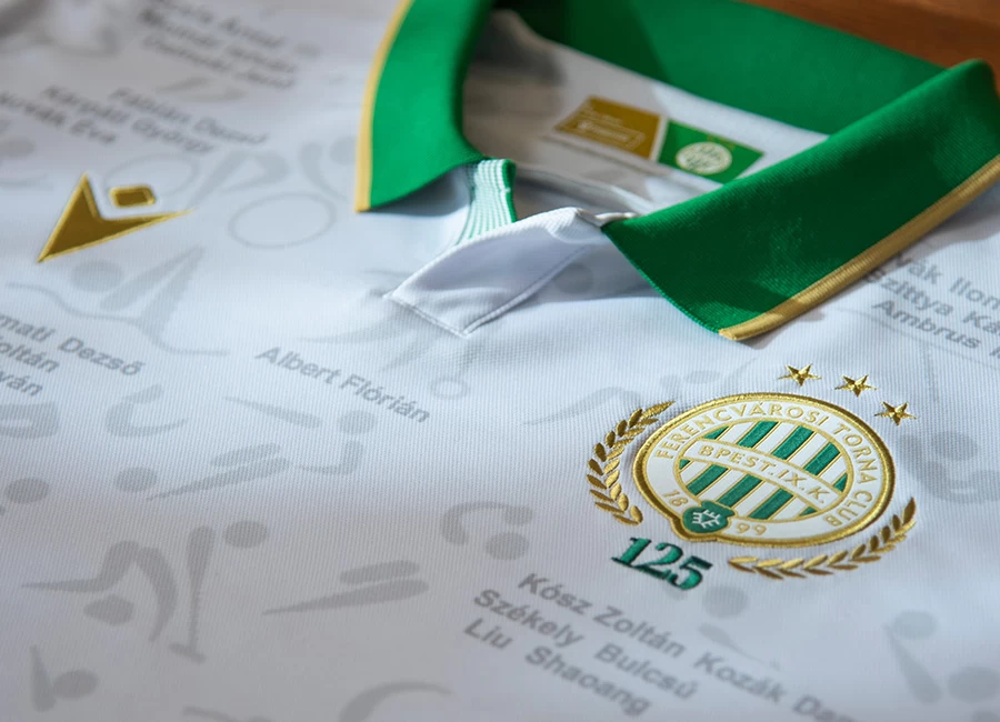 Ferencváros 2024 Macron 125th Anniversary Shirt