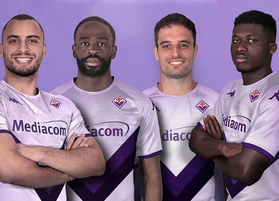 Fiorentina 2022-23 Kappa Away Kit